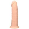 Realrock By Shots Realrock silikoninis dildo be kamuoliukų - 22,8 cm - minkštas