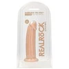 Realrock By Shots Realrock silikoninis dildo be kamuoliukų - 22,8 cm - minkštas