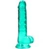 Realrock By Shots Realrock silikoninė dildo su stipriu siurbtuku 19 cm