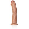 Realrock By Shots RealRock Curved Silicone Model with Suction Cup 25.5 cm - Skin Tone