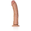 Realrock By Shots RealRock Curved Silicone Model with Suction Cup 25.5 cm - Skin Tone