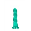 Realrock By Shots REALROCK Crystal Clear Model 7 Intimate Device with Suction Cup 17cm