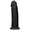 Realrock By Shots REALROCK Ultra Silicone Model 15 cm Thermo Reactive, Suction Cup, Juodas