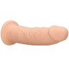 Realrock By Shots REALROCK Ultra Silicone Model 6 Thermo Reactive 15 cm - Suction Base, Brown