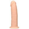 Realrock By Shots REALROCK Ultra Silicone Model 6 Thermo Reactive 15 cm - Suction Base, Brown