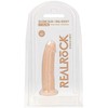 Realrock By Shots REALROCK Ultra Silicone Model 6 Thermo Reactive 15 cm - Suction Base, Brown