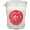 RUF Taboo Massage Candle for Her Cocoa Flower Aroma 60g Premium Oils