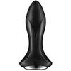 Satisfyer Rotator Plug 2+ App-Controlled Vibrating Anal Plug, Juodas