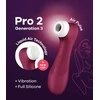 Satisfyer - Pro 2 Generation 3 Wine Raudona