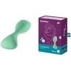 Satisfyer Trendsetter App-Controlled Vibrating Anal Plug, Silicone, Juodas