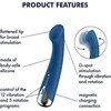 SATISFYER SUKANTIS G-TAŠKUI 1 MĖLYNAS