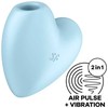 Klitorio masažuoklis Satisfyer Cutie Heart (mėlynas)