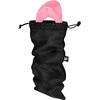 Satisfyer Treasure Bag, maišelis M Juodas dalykėliams laikyti