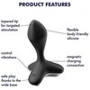 Satisfyer Game Changer Juodas Analinis vibratorius