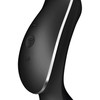 Satisfyer SATISFYER_Curvy Trinity 2 oro pulsavimo vibratorius klitorio stimuliatorius su vibracijomis Juodas