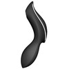 Satisfyer SATISFYER_Curvy Trinity 2 oro pulsavimo vibratorius klitorio stimuliatorius su vibracijomis Juodas