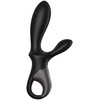 Satisfyer Heat Climax Intimate Warming Vibrator Juodas Bluetooth