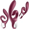 Satisfyer Love Me bunny vibratorius Raudonas
