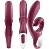 Satisfyer Rožinė Love Me Dual Motor Silicone Intimate Massager Rožinė Rechargeable IPX7