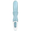 Satisfyer Rožinė Love Me Dual Motor Flexible Stimulator with Curved Handle, Rožinė