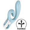 Satisfyer Rožinė Love Me Dual Motor Flexible Stimulator with Curved Handle, Rožinė