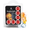 Secretplay Cosmetic Secret Play Set of 6 Brazilian Intimate Spheres Hot &amp; Cold Sensation