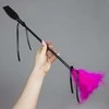 Secret Play Duster & Juodas Riding Crop