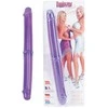 Seven creations dvigubo įsiskverbimo lankstus violetinis dildas 30 cm