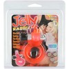 Seven Creations Jelly Rabbit Vibrating Silicone Ring, Atsparus vandeniui, Clear