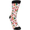 Sexy Socks Seksualios kojinės „Linksmos širdelės“ - 36-41