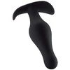 Shots Sinner Gear Anal Plug Small with Ergonomic Handle Juodas 4.6 Inch