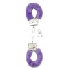 ShotsToys Erotiniai su antrankiai su kailiu bdsm bondage violetine