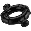 Shots Gummy Ring Large - Flexible Intimate Support Ring, TPE, Clear