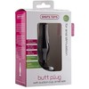 Shots Sinner Gear Silicone Plug Small with Suction Base Juodas 11.7 cm