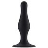 Shots Sinner Gear Silicone Plug Small with Suction Base Juodas 11.7 cm