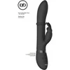 Vive By Shots VIVE Halo Ring Rabbit Dual Stimulation Device Juodas Silicone IPX7