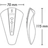 Shunga - Obi Intimate Massager Violetinė