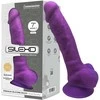Silexd dildo realistiškas varpos sėklidžių siurbtukas 17 cm
