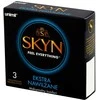 Skyn Extra Lubricated nelateksiniai prezervatyvai 3 vnt.