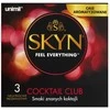 Unimil Skyn Prezerwatywy nawilżane smakowe mix 3 vnt