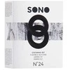 Sono By Shots SINNER Gear No.24 Silicone Durable Dual Ring Set Juodas/Pilkas