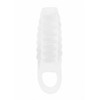 Sono By Shots Screaming O No.21 Intimate Extension Sleeve with Support Strap, Clear