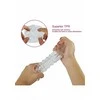 Sono By Shots SONO No.68 Textured Intimate Device, Juodas, 15cm, Stretchable TPE