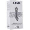 Sono By Shots Sinner Gear No.32 Elastic Extension Sleeve with Support Strap, Juodas