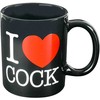 Spencer Fleetwood Puodelis I love Cock