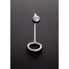 Steel By Shots Sinner Gear Intruder Steel Intimate Ring with Removable Anal Ball 40/30mm