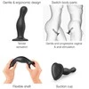 Strap On Me Fancy juoda supaprastintas makšties analinis dildo