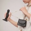 Strap On Me Fancy juoda supaprastintas makšties analinis dildo