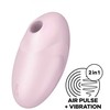 Satisfyer Vulva Lover 3 Dual Air Pulse System, Compact, Rožinė, Silicone