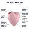 Klitorio masažuoklis Cutie Heart Light Raudona Satisfyer (rožinis)